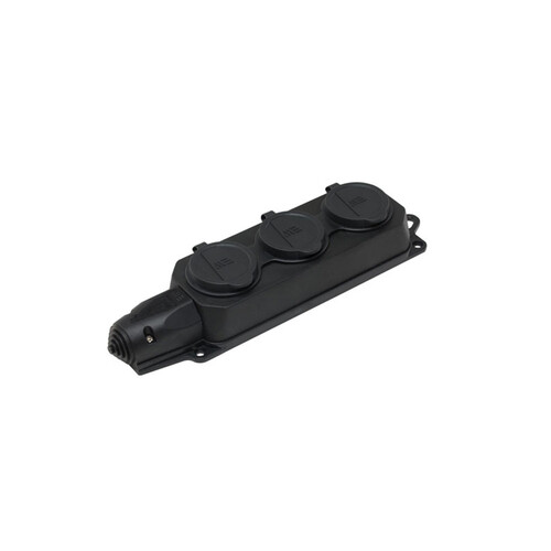 Mete Enerji - 1X16 KAUÇUK ÜÇLÜ GRUP PRİZ 1X16A METE