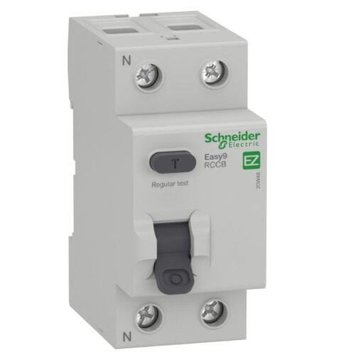 Schneider - Schneider 2X25A 30mA Kaçak Akım Rölesi EASY9 MO EZ9R05225