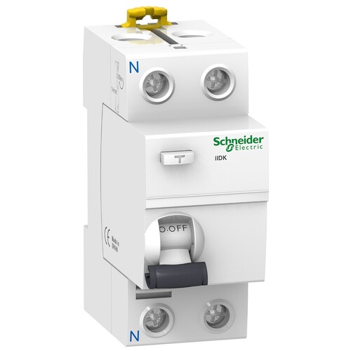 Schneider - 2X25A 30MA KAÇAK AKIM RÖLESİ K SERİ ACTİ9 SCHNEIDE