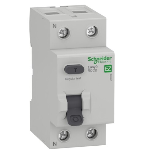 Schneider - Schneider 2X40A 300mA Yangın Koruma EASY9 MO EZ9R63240