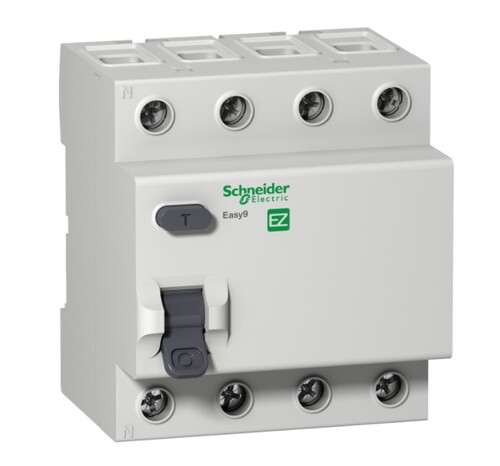 Schneider - Schneider 4X25A 30mA Kaçak Akım Rölesi EASY9 MO EZ9R05425