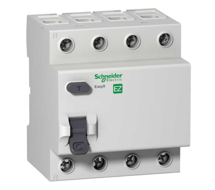  Schneider 4x40a 300ma Yangın Koruma Easy9 Mo Ez9r63440