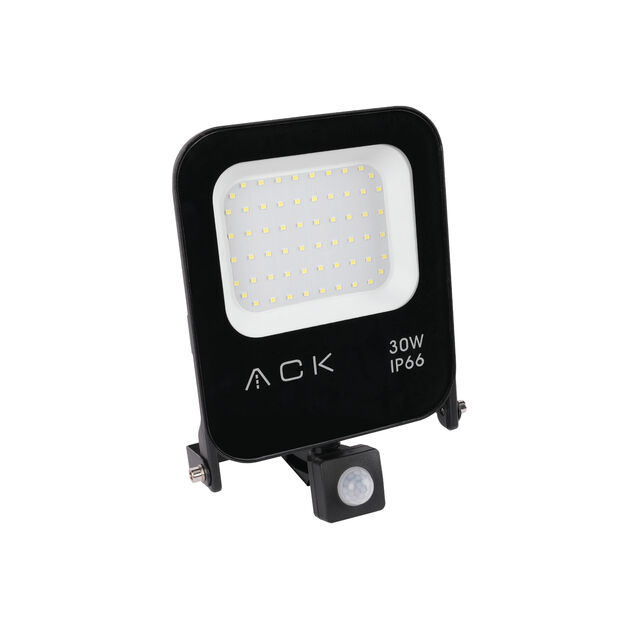ACK 30W Sensörlü Led Projektör 6500K Beyaz Işık AT62-23032
