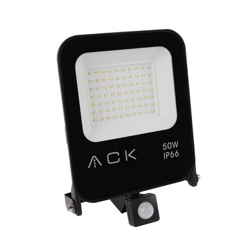 ACK - ACK 50W Sensörlü Led Projektör 6500K Beyaz Işık AT62-25032