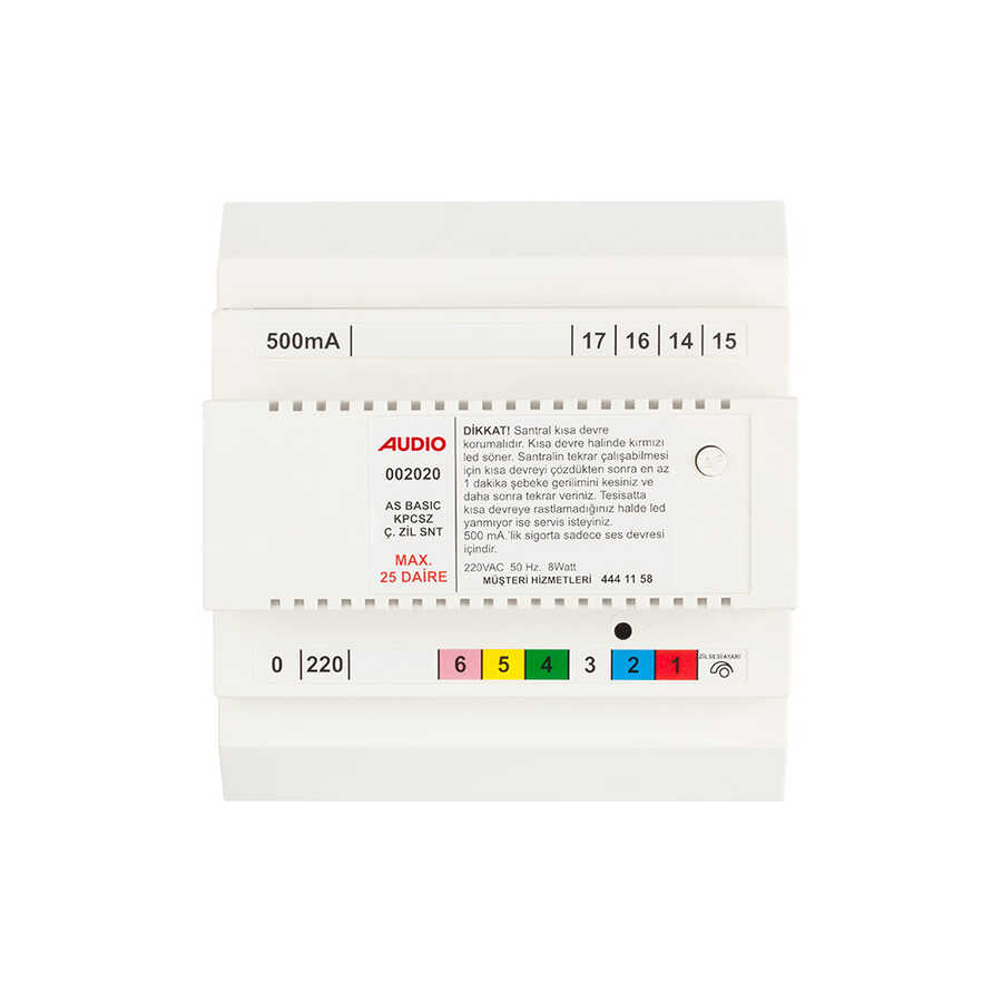  As 202 Basıc Kpcsız Çzil Santral Max 25 Daire Audı