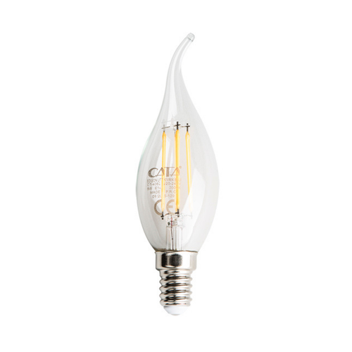  - Cata 5W Günışığı Kıvrık Buji Filament LED Ampul CT-4062G