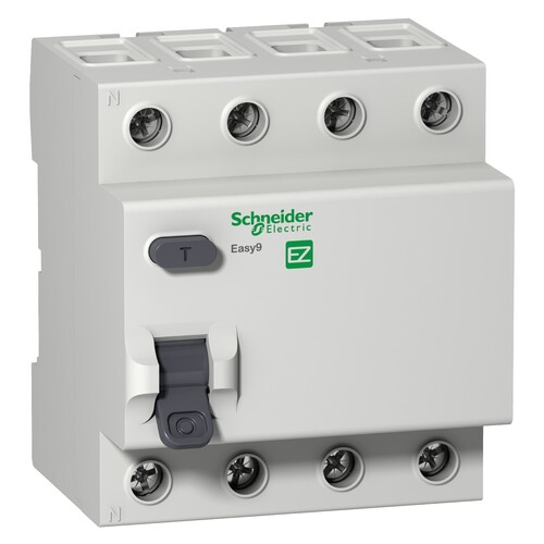 Schneider - EASY9 KAÇAK AKIM RÖLESİ 4P 63A 30MA AC T SCHNEIDER