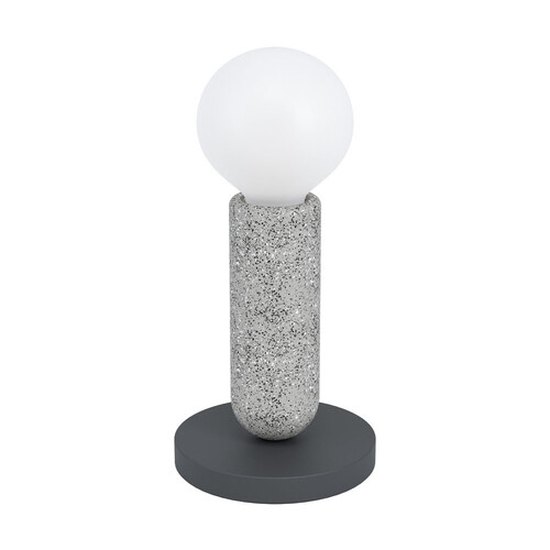 Eglo - Eglo 39835 ” Gıaconecchıa ” Antrasit Renk Dökme Çelik Masa Lambası E27 Max: 1X40W Çap: 5,5 Cm