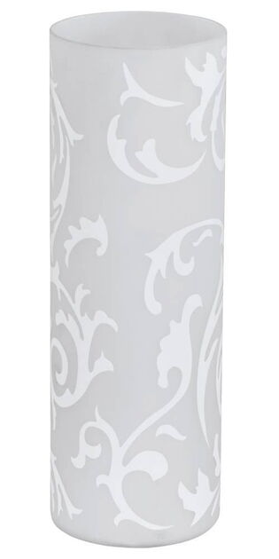 EGLO 91243 GEO ” beyaz dekoratif desenli cam Masa lambası Çap: 12 cm E27 Duy: 1X60W Ampul hariçtir. IP20