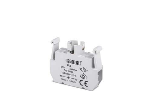 EMAS - Emas B3 Işık Kontak Blok 