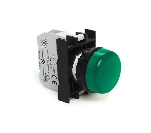 EMAS - Emas BA9S Duylu Yeşil Sinyal Lambası B030XY