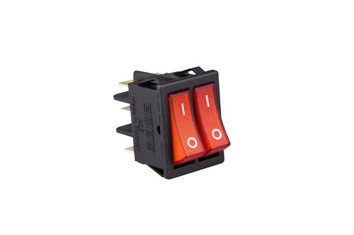 EMAS - Emas Işıklı 1NA 1NA 30x22mm 0-1 Siyah Anahtar A12B1K11