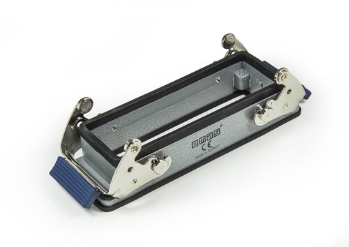 EMAS - Emas Metal 24 Kontak Makine Boş Gövde Alttan Girişli 2 Metal Mandallı Çok Kontaklı EBM24GM47