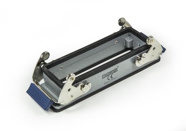 Emas Metal 24 Kontak Makine Boş Gövde Alttan Girişli 2 Metal Mandallı Çok Kontaklı EBM24GM47