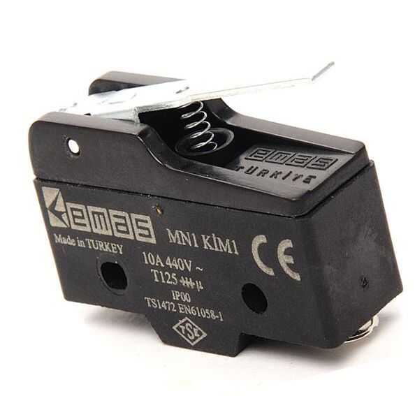  Emas Metal Kısa Kollu 1co Mn1 Serisi Plastik Mini Switch Mn1kım1