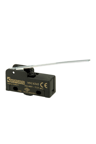 EMAS - Emas Metal Uzun Kollu 1CO MN2 Serisi Plastik Mini Switch MN2KIM3