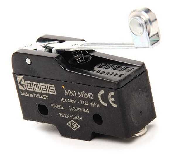  Emas Metal Uzun Kollu Makaralı 1co Mn1 Serisi Plastik Mini Switch Mn1mım2
