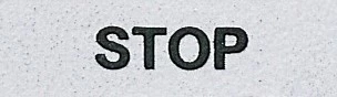 EMAS - Emas STOP Baskılı Etiket BET08STOP