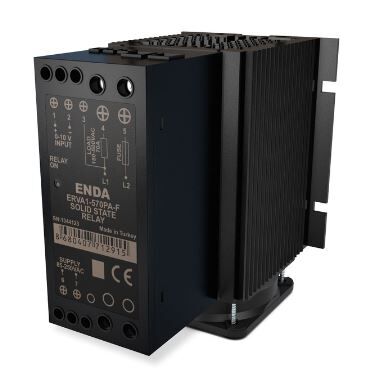 Enda 500V AC 50A Soğutuculu Oransal Solid State Röle ERVA1-550PA-F