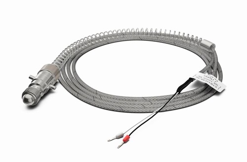 ENDA - Enda 8mm çap 12mm dalma 3m Kablolu Bayonet Termokupl ETB12F08-3Ç