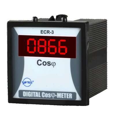 ENTES - Entes ECR-3 72x72 190-260VAC Tİ (SH08) Elektronik Cosqmetre M3939