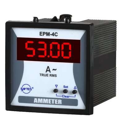 ENTES - Entes EPM-4C 72x72 220V AC Tİ Dijital Ampermetre M0006