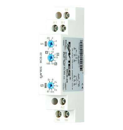  Entes Mcb-20 Dın1 12-240vac/dc T/i/a Çok Fonksiyonlu Zaman Rölesi Inf M4897