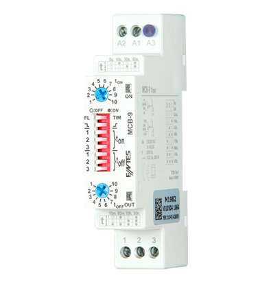  Entes Mcb-9 12-240vac/dc T/i Elektronik Zaman Rölesi Dipswitch M2990