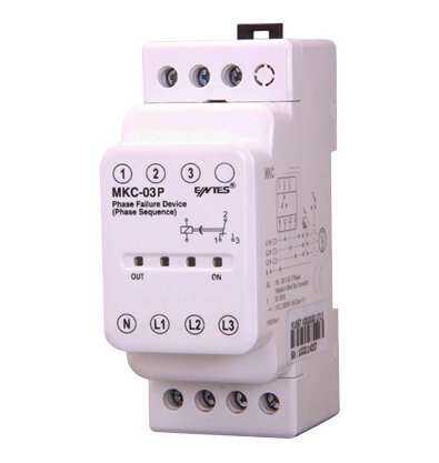  Entes Mkc-03p Pk28 220vac T/i Motor Koruma Rölesi M2710