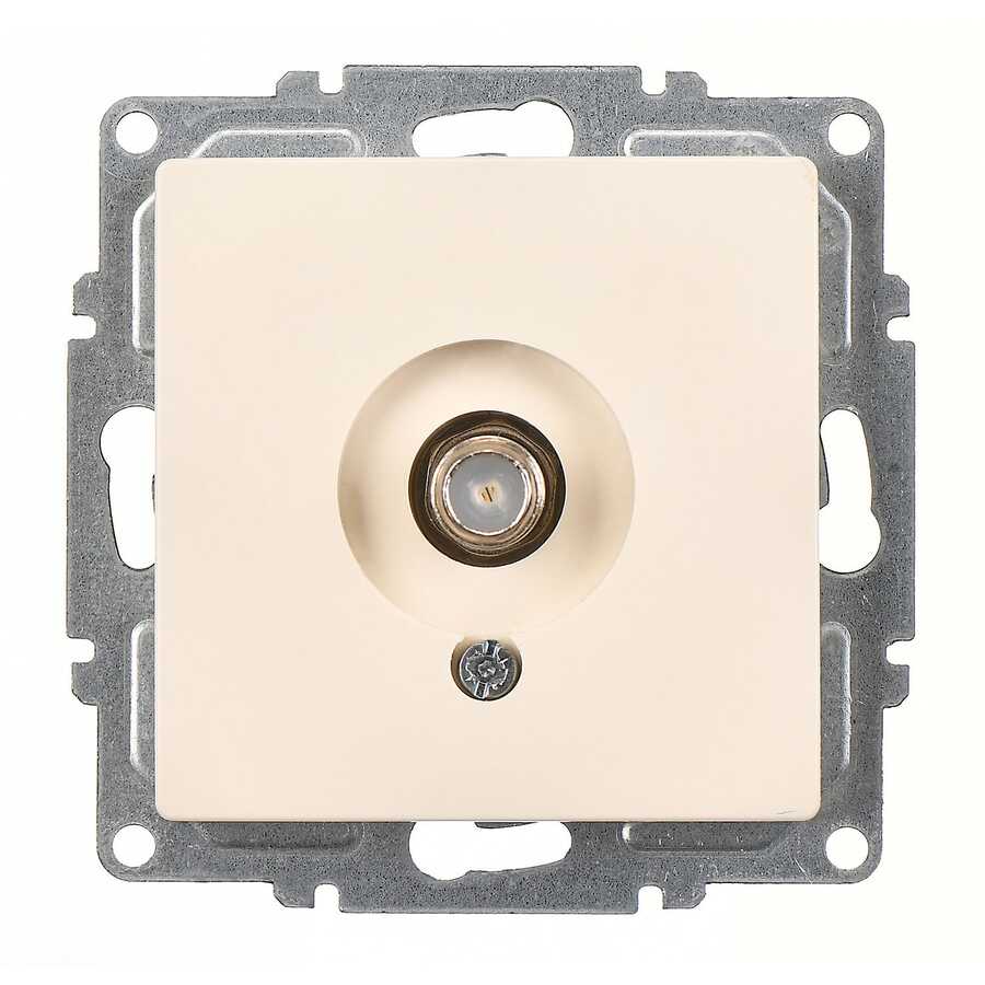 Günsan Visage Krem Tekli Uydu Priz Eko Mekanizma Cat6 (çerçevesiz) 01281200-159391