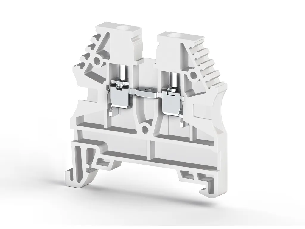 Klemsan - Klemsan AVK 2,5 Vidalı Beyaz Ray Klemens 304126