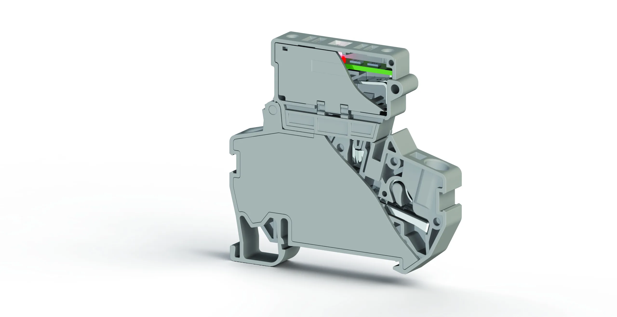 KLEMSAN - Klemsan PYK 4 SLD 5x20 24V DC Sigortalı Klemens 307259