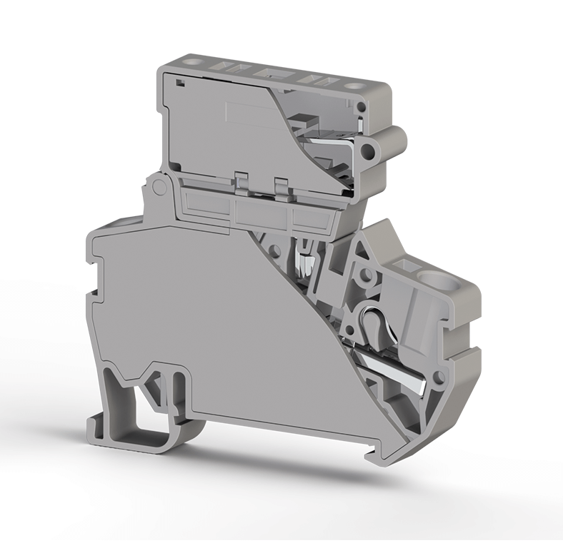  Klemsan Pyk 4s (5x20) Gri Yaylı Ayırma Kollu Klemens 307249