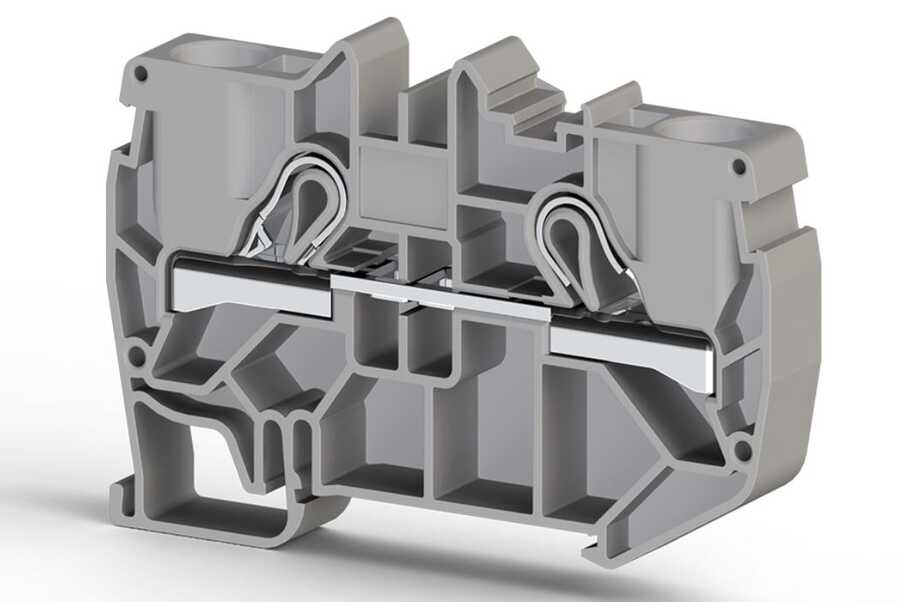 Klemsan Pyk10 Gri Yaylı Ray Klemens 307139