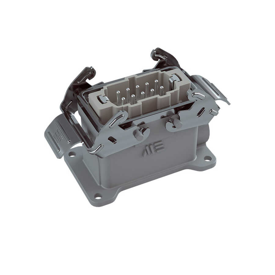  Mete Enerji 10x16a Ip65 Çoklu Duvar Fişi Metal Mandallı 10p+e 403027s
