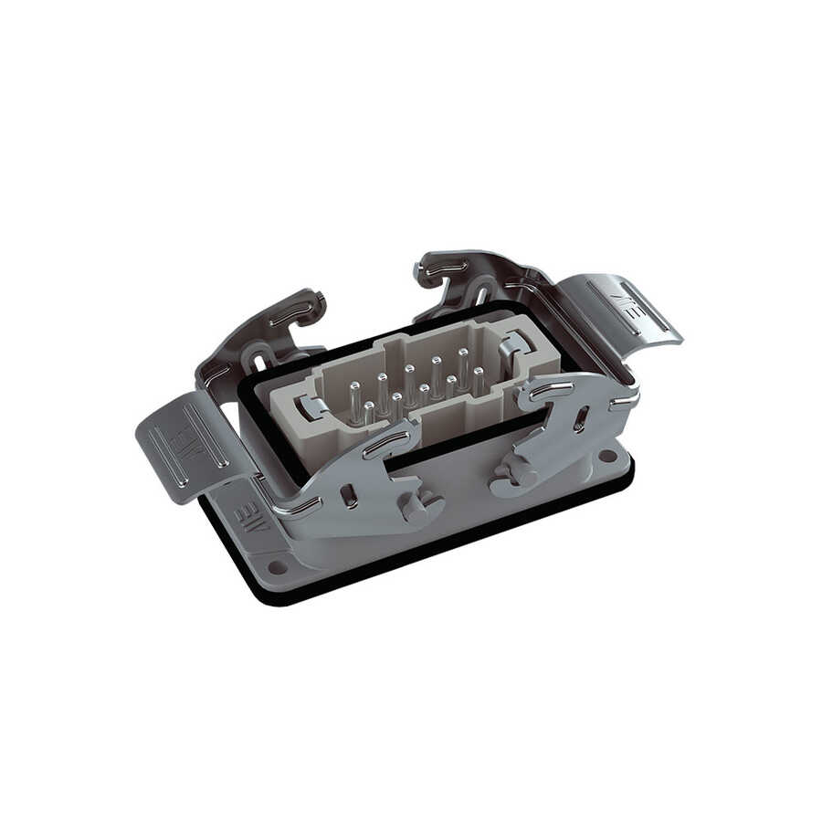  Mete Enerji 10x16a Ip65 Çoklu Makine Prizi Metal Mandallı 403020s