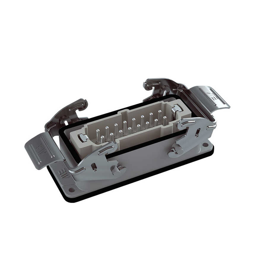  Mete Enerji 16x16a Ip65 Çoklu Makine Fişi Metal Mandallı 16p+e 403031s