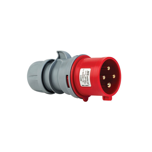 METE - Mete Enerji 4x32A IP44 Düz Fiş 406109