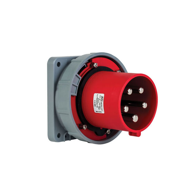 Mete Enerji 5x125A IP65 Düz Makine Fişi 406239