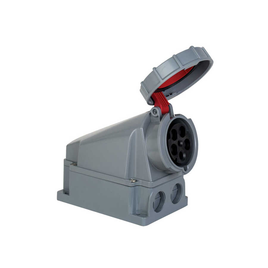  Mete Enerji 5x63a Ip67 Eğik Duvar Prizi 406624