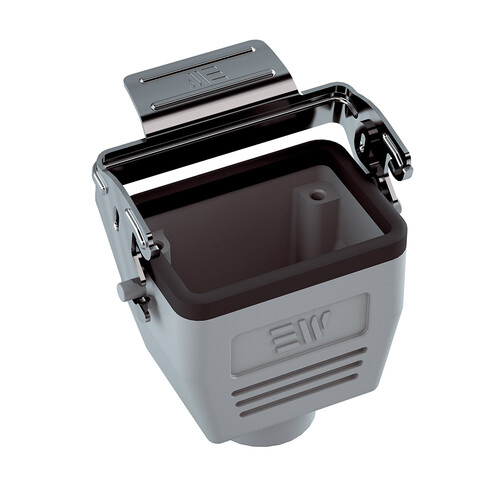 METE - Mete Enerji 6x16A Çoklu Uzatma Gövde Üst Giriş Metal Mandallı Contalı 29140S