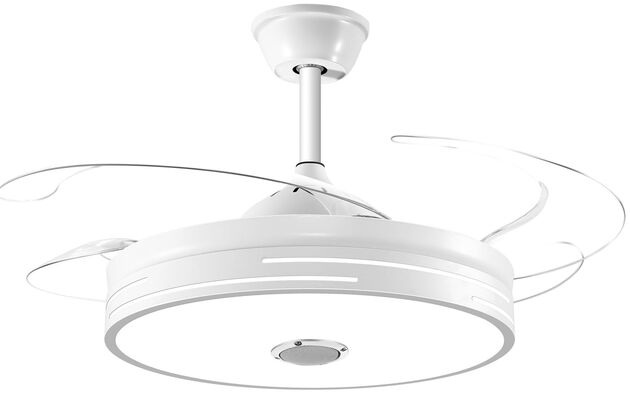 Mutlusan Aydınlatmalı Bluetoothlu Hoparlörlü 30W Tavan Vantilatörü (Işık Gücü 36W) 001 038 300100 00 00