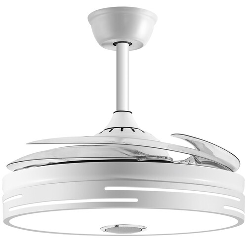 Mutlusan Aydınlatmalı Bluetoothlu Hoparlörlü 30W Tavan Vantilatörü (Işık Gücü 36W) 001 038 300100 00 00 - Thumbnail