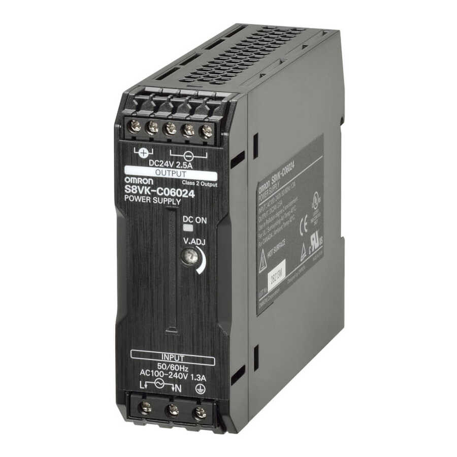  Omron 2,5a 60w 100-240v Ac 24v Dc Güç Kaynağı S8vk-c06024