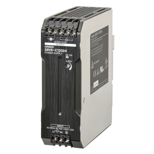 OMRON - Omron 5A 120W 100-240V AC 24V DC Güç Kaynağı S8VK-C12024