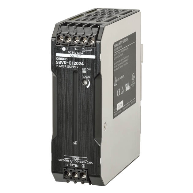 Omron 5A 120W 100-240V AC 24V DC Güç Kaynağı S8VK-C12024