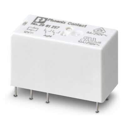  Phoenix Contact 12v Dc 2 Kontak Rel-mr-12dc/21-21 Tek Röle 2961257