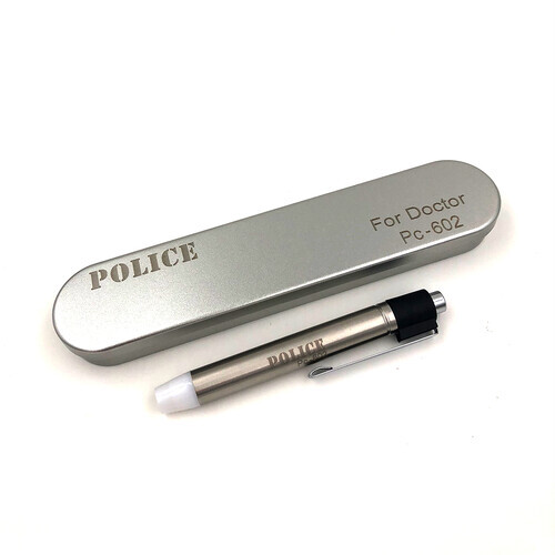 Police PC-602 Kalem Tipi Pilli Beyaz Led Doktor Feneri - Thumbnail