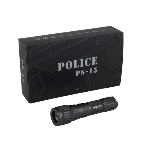 Police PS-15 Cree Power Beyaz Led Zoomlu Şarjlı El Feneri - Thumbnail