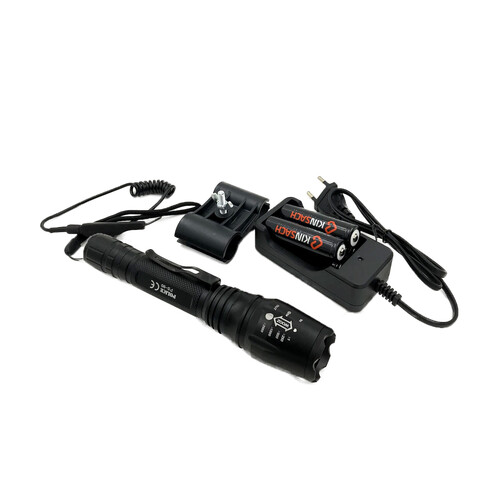 Police PS-90 Cree Beyaz T6 LED Şarjlı Tüfek Feneri - Thumbnail